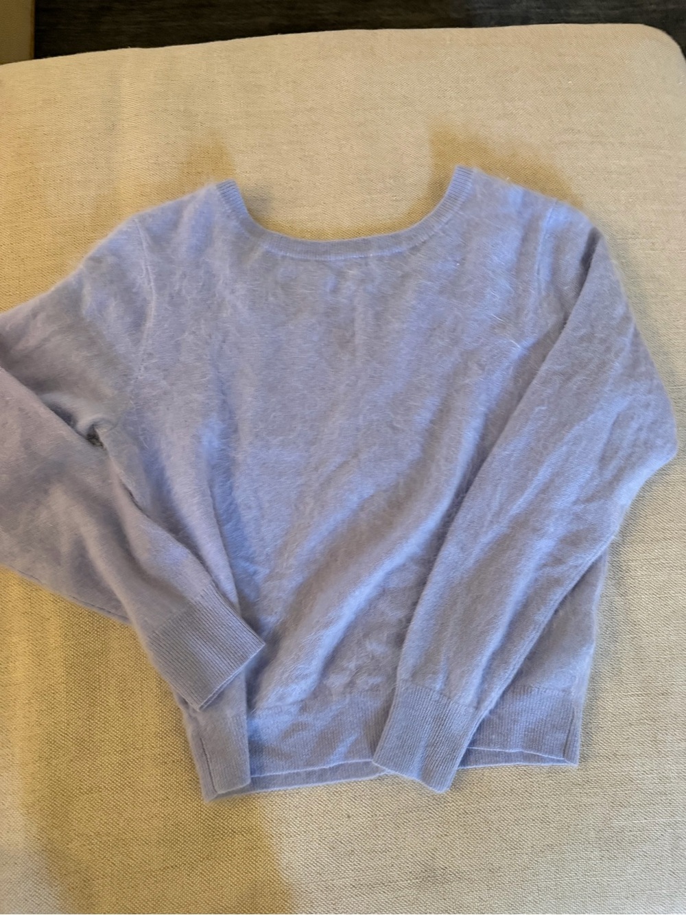 J CREW SIZE XS Brushed cashmere relaxed-fit reversible cardigan CR136 $198 - Picture 6 of 8
